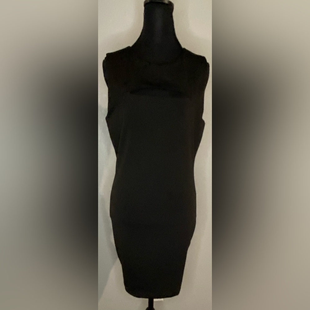 Derek Heart Black Fitted Dress